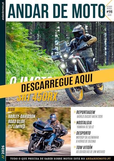 ANDAR DE MOTO número #98, julho 2026, a sua revista digital e gratuita.
